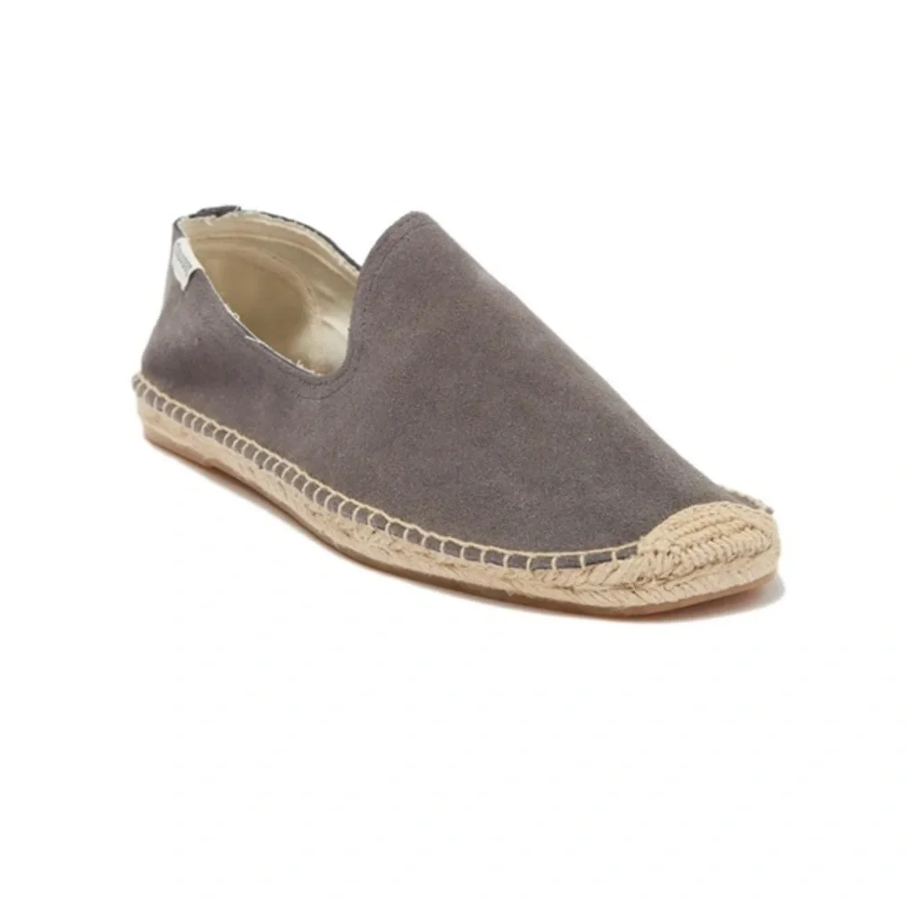 Soludos Suede Espadrille Slip On Sneaker